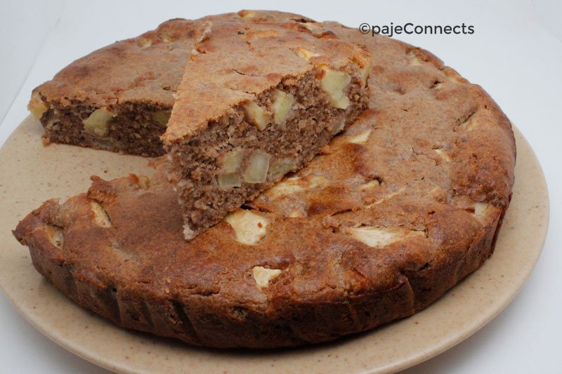 Gâteau au yaourt et aux pommes IG bas