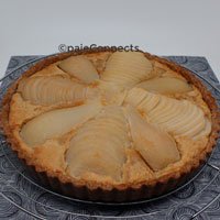 Tarte amandine aux poires IG bas