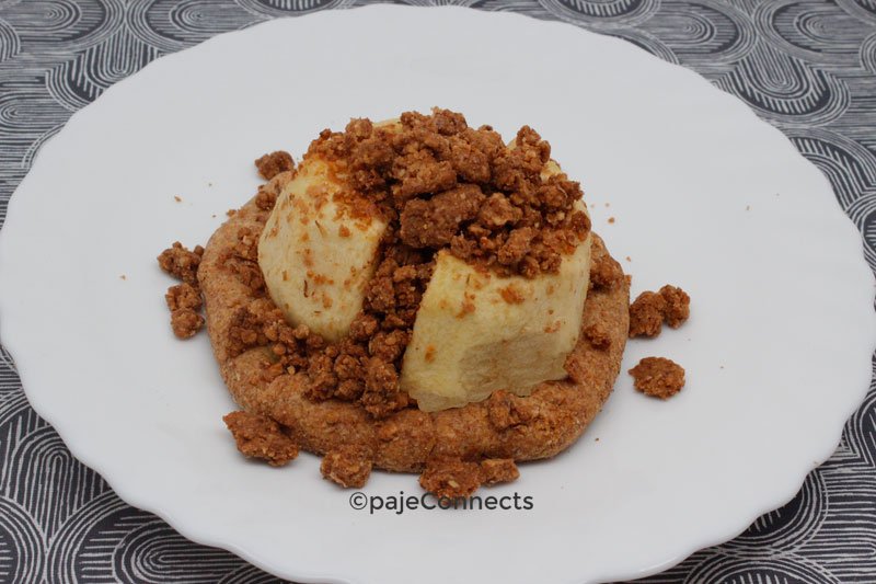 Tartelettes rustiques aux pommes et crumble IG bas